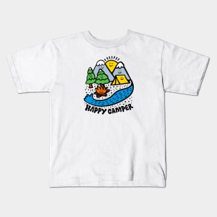 Happy Camper Kids T-Shirt